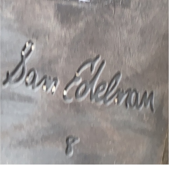 Sam Edelman Women's Hannah Brown Suede Buckle Ankle Boot Size 8 - Picture 9 of 11